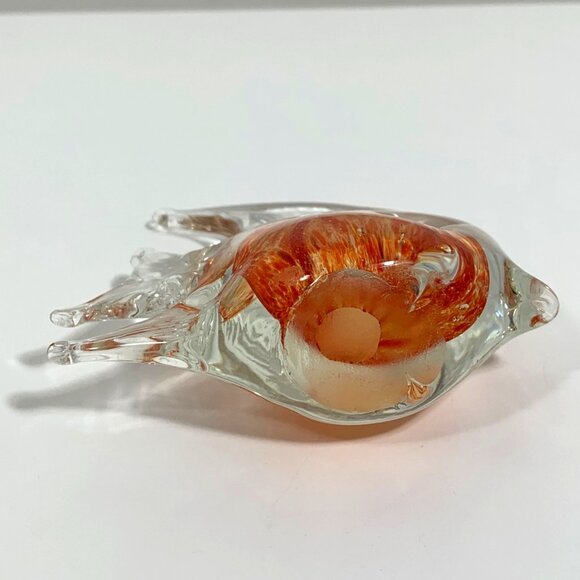 Glass Angel Fish Figurines Paperweights Home Office Decor Collectibles - Picture 7 of 11